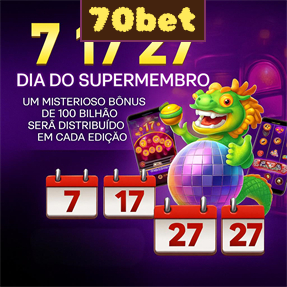 70bet Fundo de Resgate de Perdas Semanais